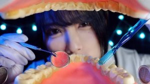 ASMR🦷 Давайте почистим ваши зубы прямо сейчас!