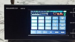 2023 Malachite DSP SDR V5 + 40m Hamstick - Check out the incredible audio output even a weak feed.