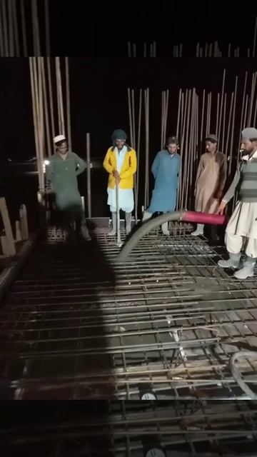#Casting of Slab Concrete in Night Shift#construction #building #slab смотреть онлайн