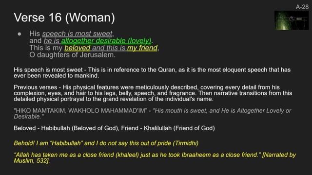 Song of Solomon, Ch. 5 & 6 | Prophecy of Muhammad ﷺ #Bible #Christianity #Islam смотреть онлайн