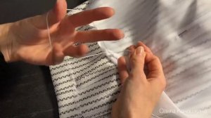 Как сплести петлю из ниток