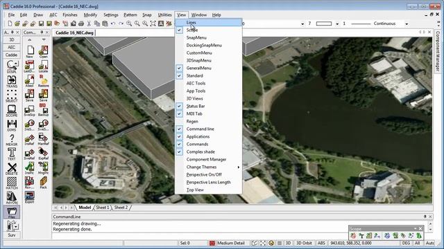 AEC Site Modelling using Mass Elements in Caddie .dwg Architecture compatible CAD software смотреть онлайн