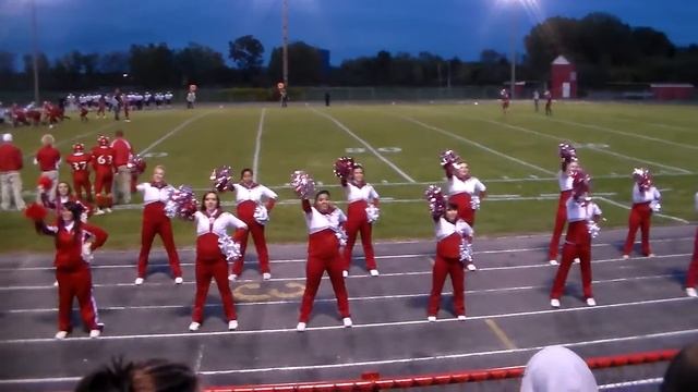 Bentley High School 2012 Varsity Cheer At The Game смотреть онлайн