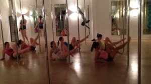 Beginner Pole Dancing Routine
