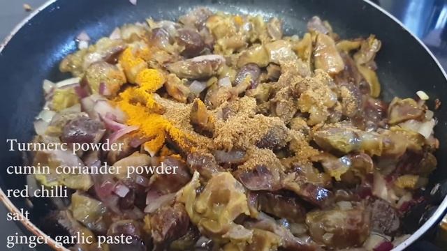 Gizzard fry recipe | Pangra fry Nepali style. смотреть онлайн