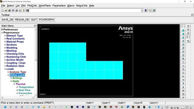 FEA Plate | Heat Transfer with Varied Boundary Conditions - ANSYS APDL смотреть онлайн