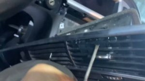 Снятие панели приборов Audi A6