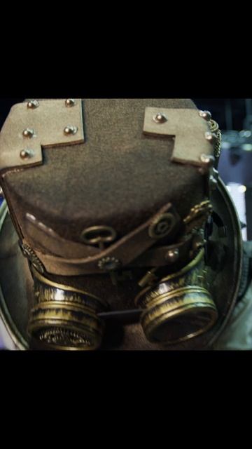 Подготовка актрисы. Красивая девушка Steampunk #актриса #модель #девушка