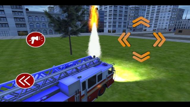 Real Fire Truck Driving Simulator: Fire Fighting P. 8 - Android gameplay Симулятор пожарной машины смотреть онлайн