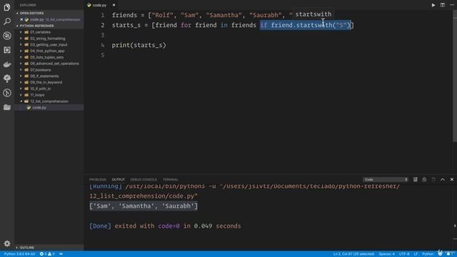 02 - Python Refresher_1 смотреть онлайн