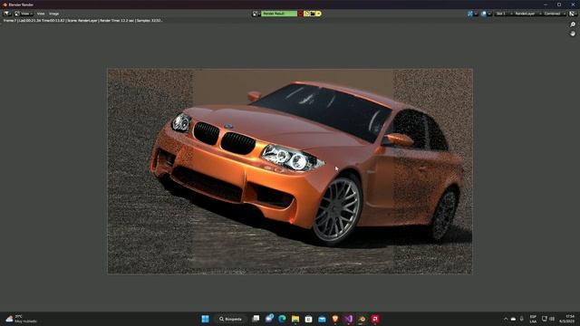 Blender renderizar con AMD PRO RENDER y activar DENOISER para quitar ruido con MACHINE LEARNING. смотреть онлайн