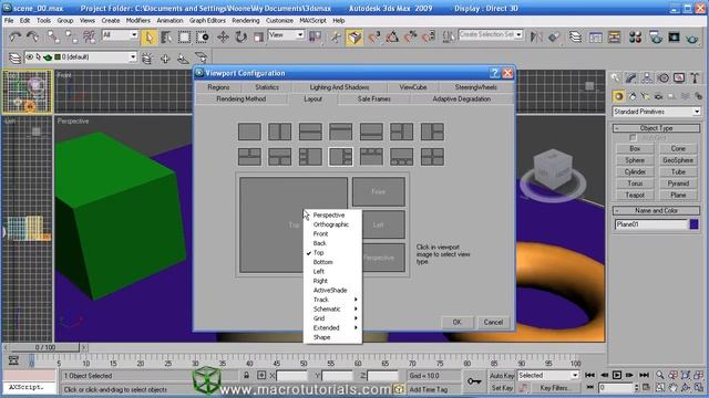 3d Studio Max - Tutorial - How To Navigate The Scene