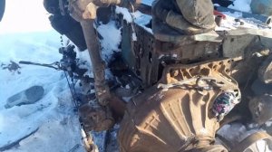 Дт-75 установка бортового не снимая крепежных бугелей