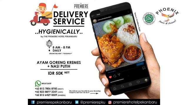 DELIVERY SERVICE by THE PREMIERE HOTEL PEKANBARU смотреть онлайн