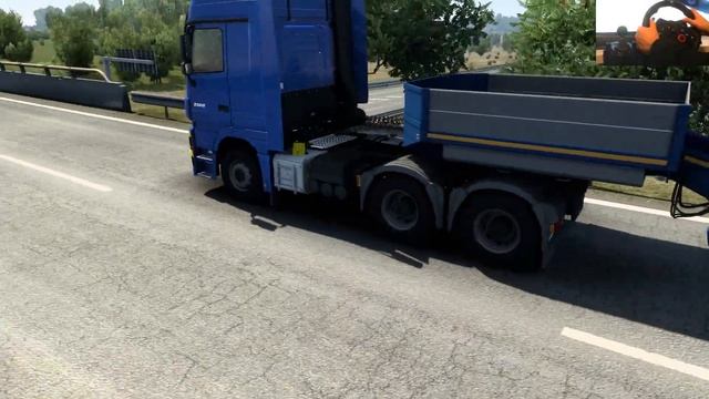 ETS 2 - Mercedes Actros Transporting a Transformer смотреть онлайн