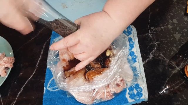 Картошечка с курочкой запечённые в духовке с секретным соусом