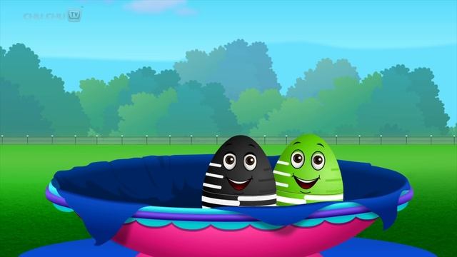 Surprise Eggs Toys – Public Transport Vehicles For Kids | Aeroplane & More | ChuChuTV Egg Surprise