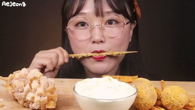 ASMR 뿌링치즈볼 핫도그 회오리감자 먹방 CHEESE BALLS, CORN DOG, TORNADO PORATO MUKBANG
