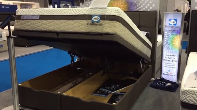 Sealy ottoman bed with power opening смотреть онлайн