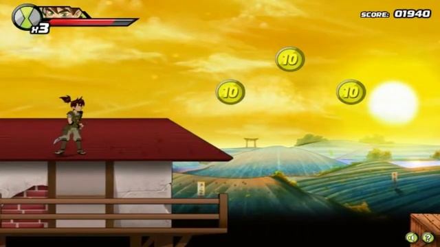 Ben 10 Sumo Slammer Samurai Gameplay смотреть онлайн