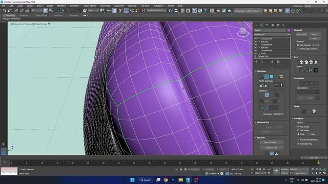 Modeling a Pillow in 3ds max смотреть онлайн