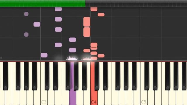 Johannes Brahms - Hungarian Dance No.5 - Piano Tutorial by Amadeus (Synthesia) смотреть онлайн
