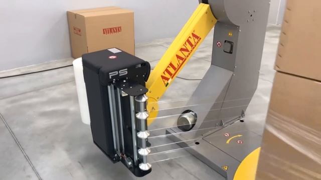 Atlanta Mytho Cut 4 Strokes Pallet Wrapping Machine | Hazel 4D смотреть онлайн