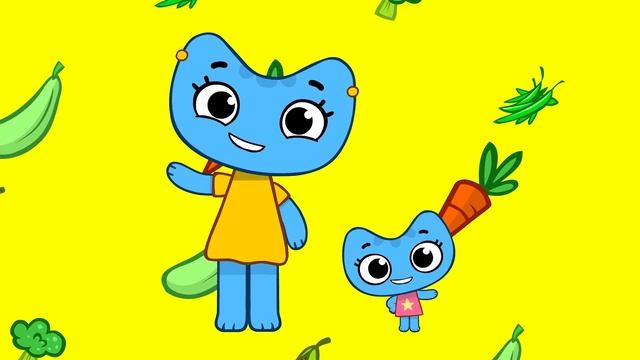 Котики, Вперед! Овощи и Овощи 2 - Песенки для детей