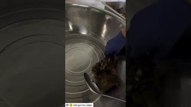 Рваная говядина в кафе Гурман ! Мясо томится 15 часов!