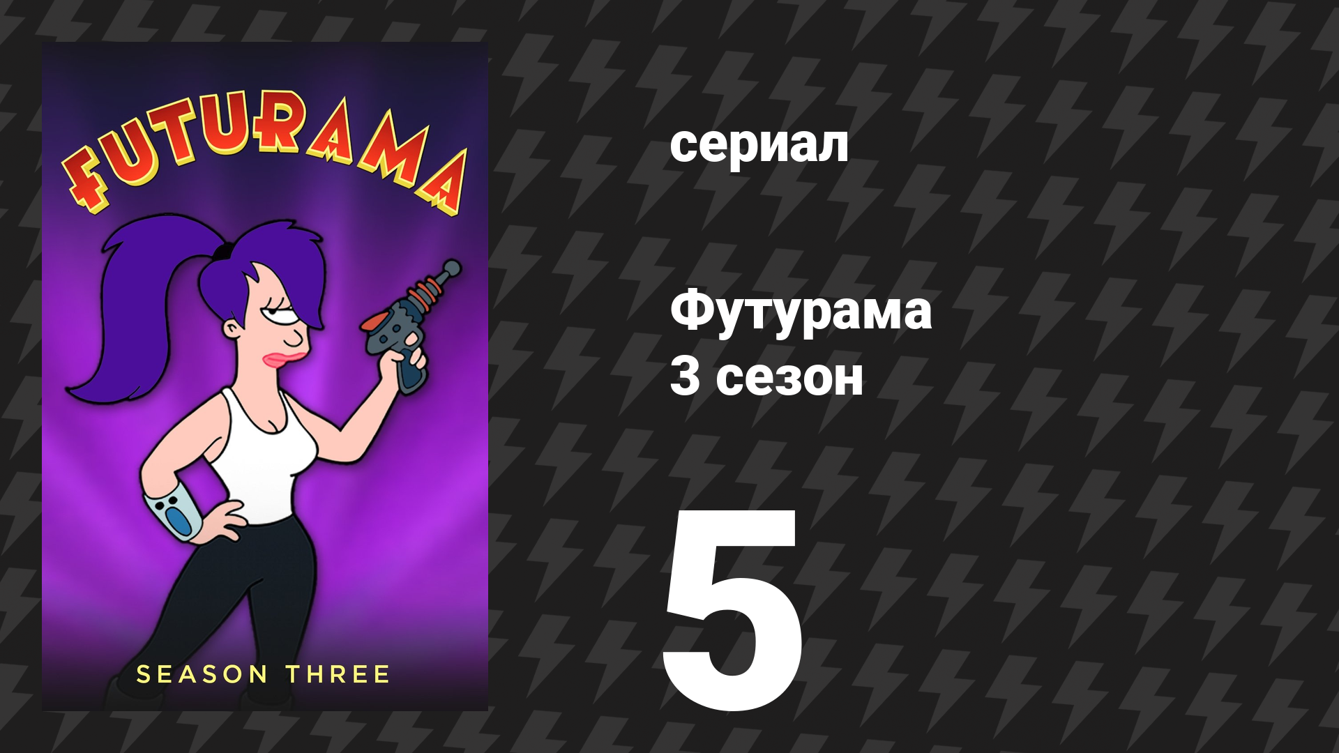 Футурама 3 сезон 5 серия «Это Шоу лобстеров!» (мультсериал, 2001)