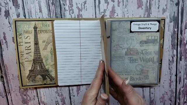 Vintage Stuff & Thangs G45 Stamperia Planner for ASC Supplies on Etsy смотреть онлайн