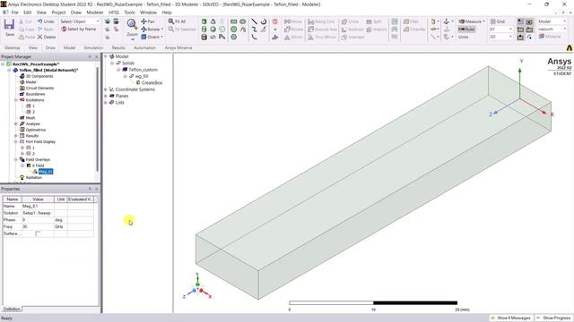 Rectangular Waveguide Simulation Using Ansys HFSS — Post-processing — Lesson 4 смотреть онлайн