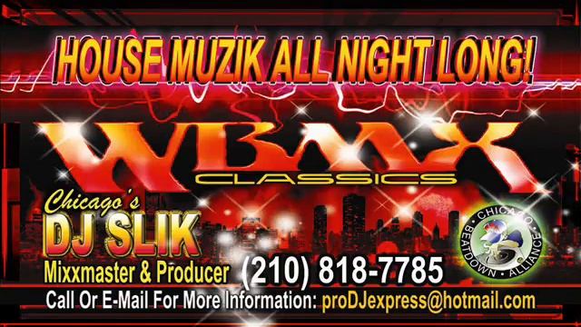 Chicago's DJ SLiK "IT'S HOUSE" MIX wbmx style смотреть онлайн