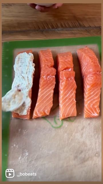 •Parmesan-Crusted Salmon• EASY RECIPE!! смотреть онлайн
