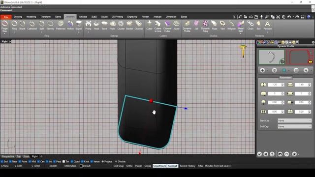 Tutorial design ring with Rhinogold смотреть онлайн