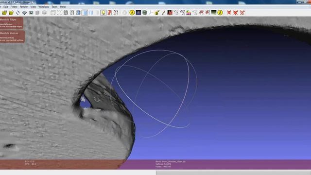 MeshLab Basics: Non manifold elements смотреть онлайн