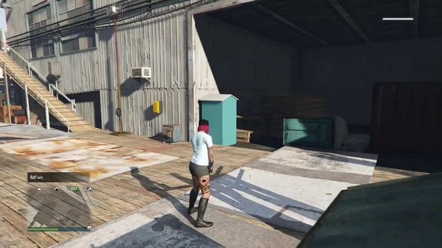 There Is A Portable Toilet At The Docks (GTA Online Glitches) смотреть онлайн