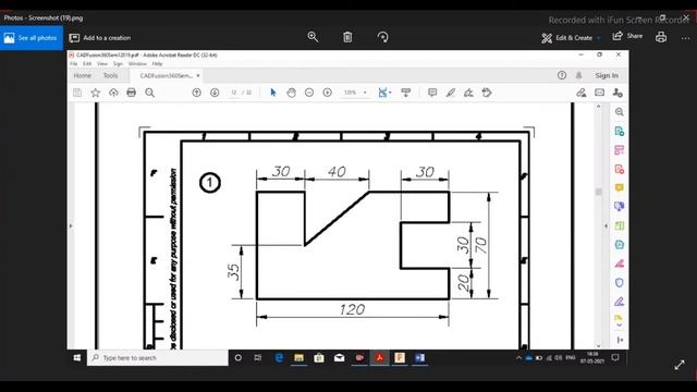 2D drawing kaise banaye jata hai in fusion 360 mai | 2D ड्राइंग कैसे बनाया जाता है смотреть онлайн
