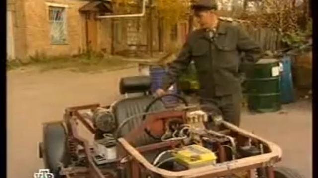 Self-made electric car (Syktyvkar, Russia) смотреть онлайн