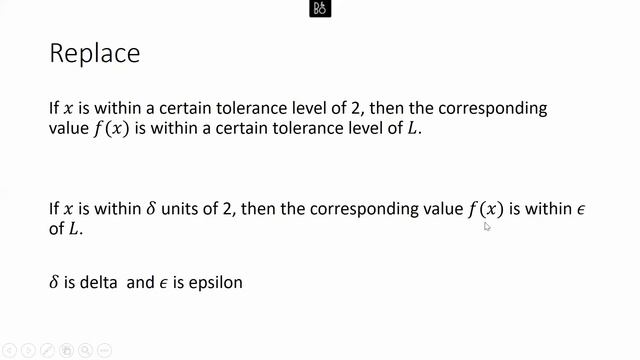 Calculus 1 Section 1.2a Limit Definition (Epsilon-Delta) смотреть онлайн