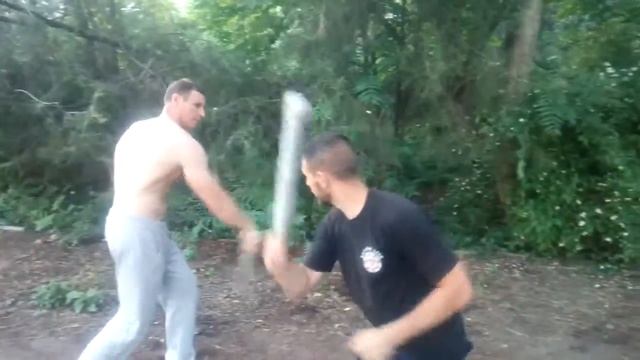 Казачье Коло . Оборона корпусом с короткой палкой . смотреть онлайн