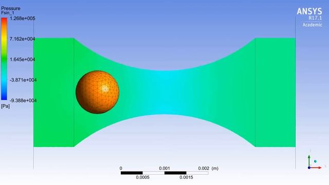 ANSYS Fluid Structure Interaction - Gel Transport Through Pore Throat смотреть онлайн