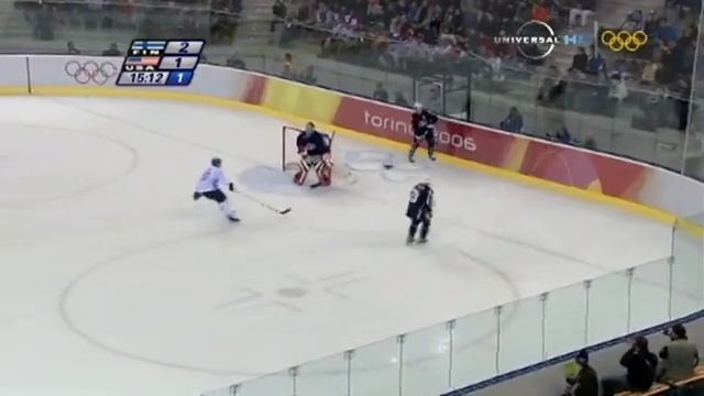 Olympic Hockey 2006 02-22-06 Finland v USA qrt final pt 1 of 2 смотреть онлайн
