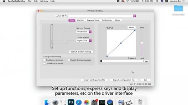 XP-PEN Artist 24 Pro Connection&Driver Setup on Mac OS