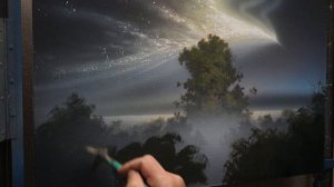 «Зарница» Тихое утро. Пишем акрилом. Художник - композитор: Юшкевич Виктор Н.