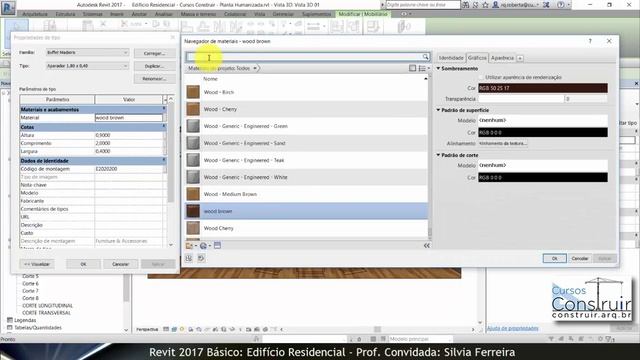 🔴 Revit 2017 Aula 64/177: Ajustando materiais (CURSO GRATUITO) смотреть онлайн