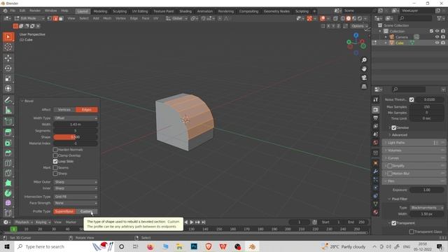 Stairs Modelling in Blender 3.3.1 | Custom Bevel Profile | Tamil смотреть онлайн