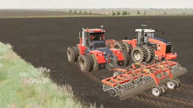 🔴✅ FS19 По сети/ СХПК Норвгородовка/К-744р4,РСМ-2400 и БДМ-8.2/Дискование/#1. смотреть онлайн