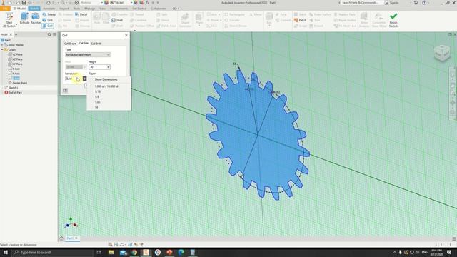 Helical Gears / Autodesk Inventor 2020 смотреть онлайн