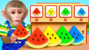 Видео для детей. Обезьянка играет. Обезьянка и его приключения. Детям